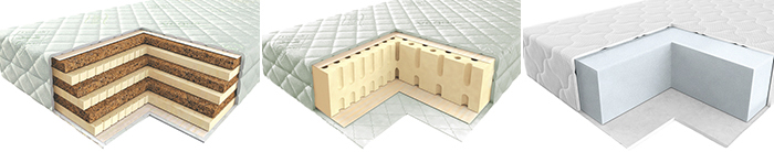 беспружинный матрас фото