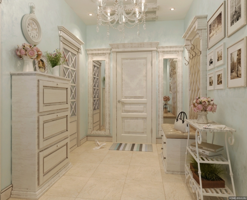 Прихожая в стиле прованс: 40 фото с лучшими идеями, которые вы захотите использовать Прихожая в стиле прованс: 40 фото с лучшими идеями, которые вы захотите использовать