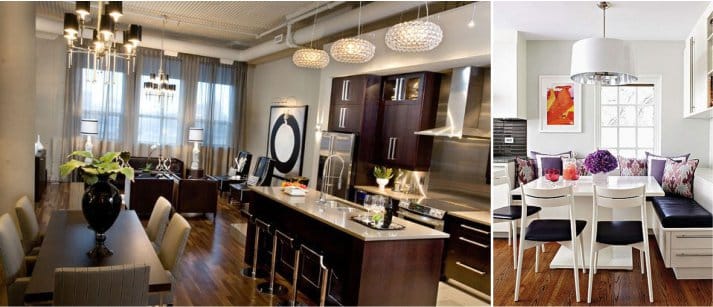 Освещение модерн