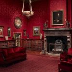 Ампир-интерьер в красном цвете