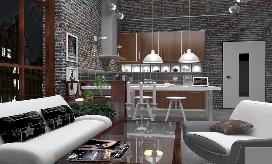 кухня Лофт своими руками