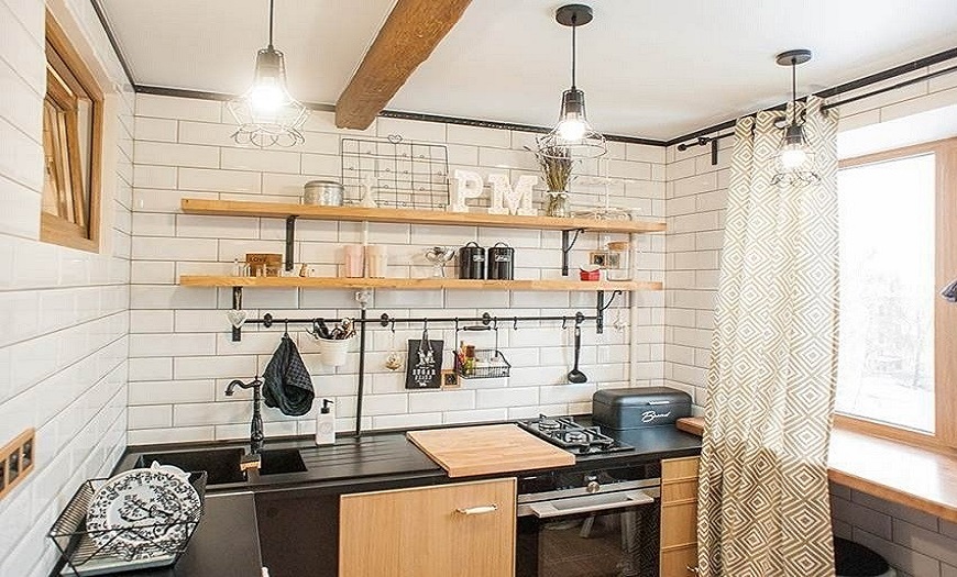 Кухня в стиле Лофт: 120+фото лучших идей