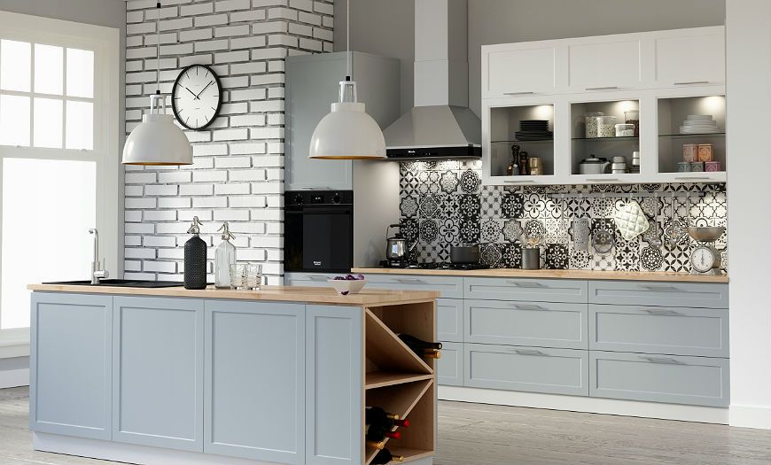 Скандинавский стиль на кухне