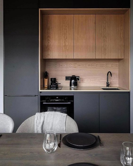 Кухня в стиле скандинавский минимализм