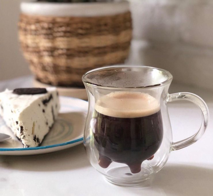 Чашка с двойным дном