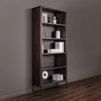 Стеллаж отделка темный орех V36W1