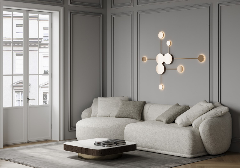 Модульный диван Shell - округлые формы и интересные конфигурации