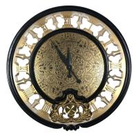 Настенные часы Fago Gold/Black 900мм