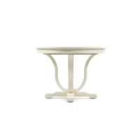 Стол круглый диаметр 110 Бруклин, Молочный