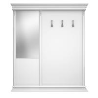 Прихожая Тиволи, Белый/Патина Серебро