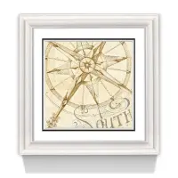 Постер отделка рама белого цвета