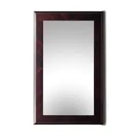 Зеркало Jackie отделка глянцевый эвкалипт Mocha, белое зеркало