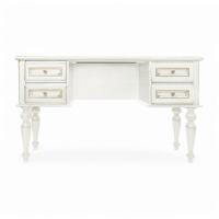 Стол туалетный, Палермо Молочный/Патина Золото со структрой дерева