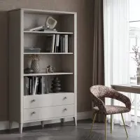 Стеллаж отделка матовый лак Avorio