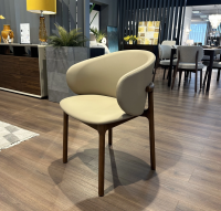 Стул отделка экокожа 63#PU, орех