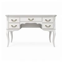 Стол письменный пристенный Тиволи, Молочный