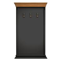 Прихожая композиция 2 Тиволи WOOD, Черный/Ясень