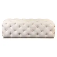 Банкетка отделка бежевый блестящий лак, ткань бежевый велюр