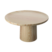 Приставной столик отделка натуральное дерево, черный лак WS.16