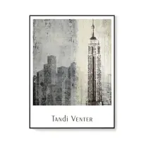 Постер отделка рама черного цвета